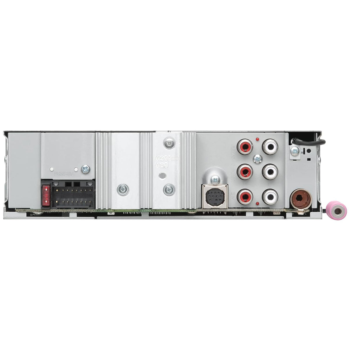 JVC KD-X380BTS Single-DIN Digital Media Receiver — Refurbished