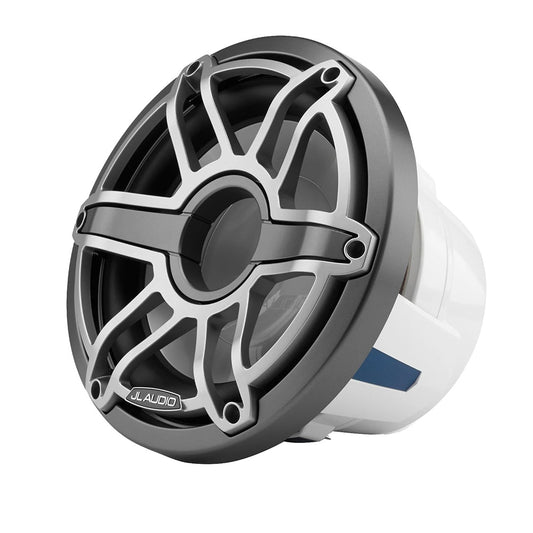 JL Audio M6 10 inch marine infinite baffle subwoofer with titanium sport grille