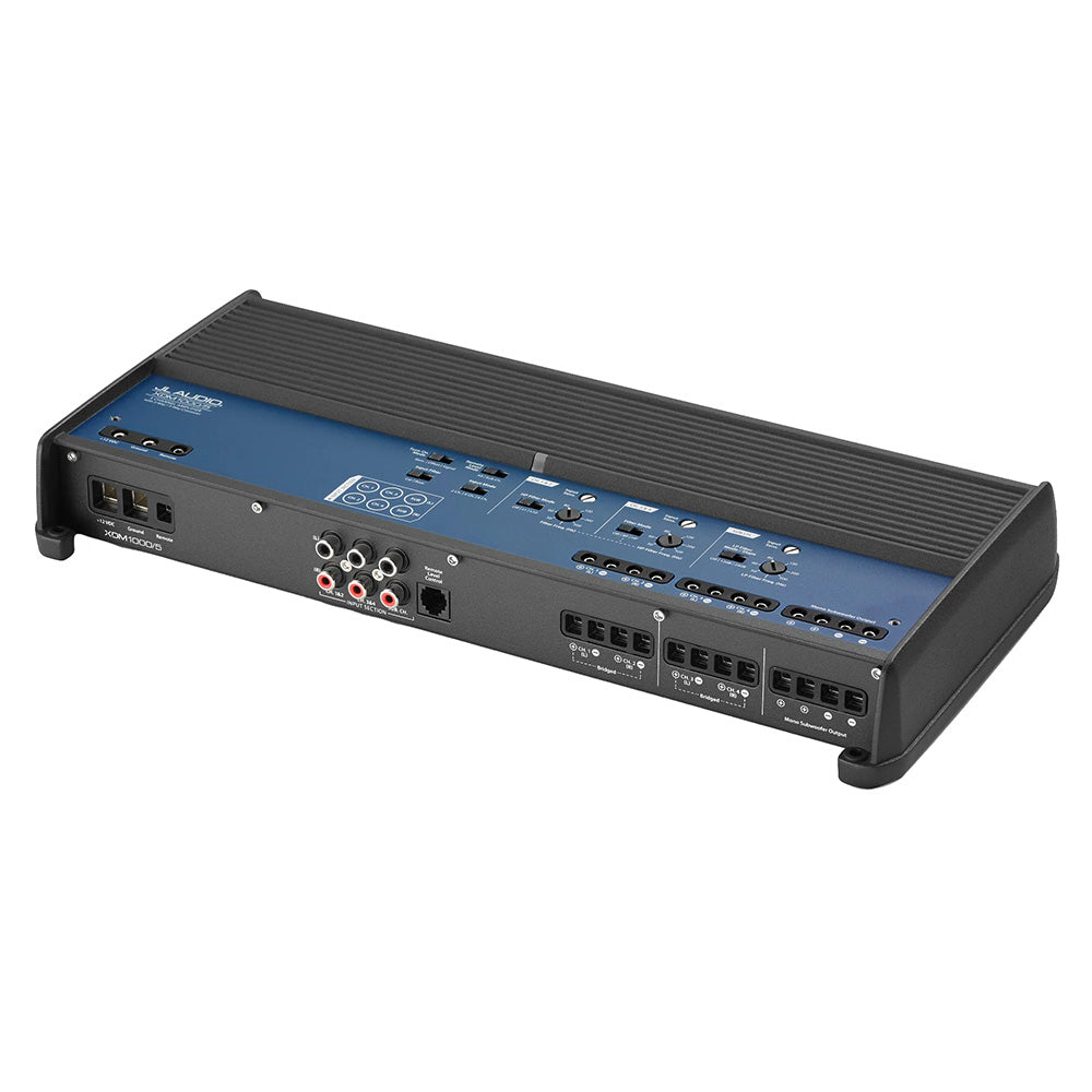 JL Audio XDM1000/5 five channel Class D amplifier with powder coated aluminum housing