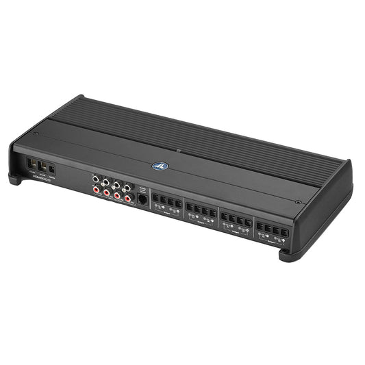 JL Audio XDM800/8 eight channel Class D amplifier with powder coated aluminum housing