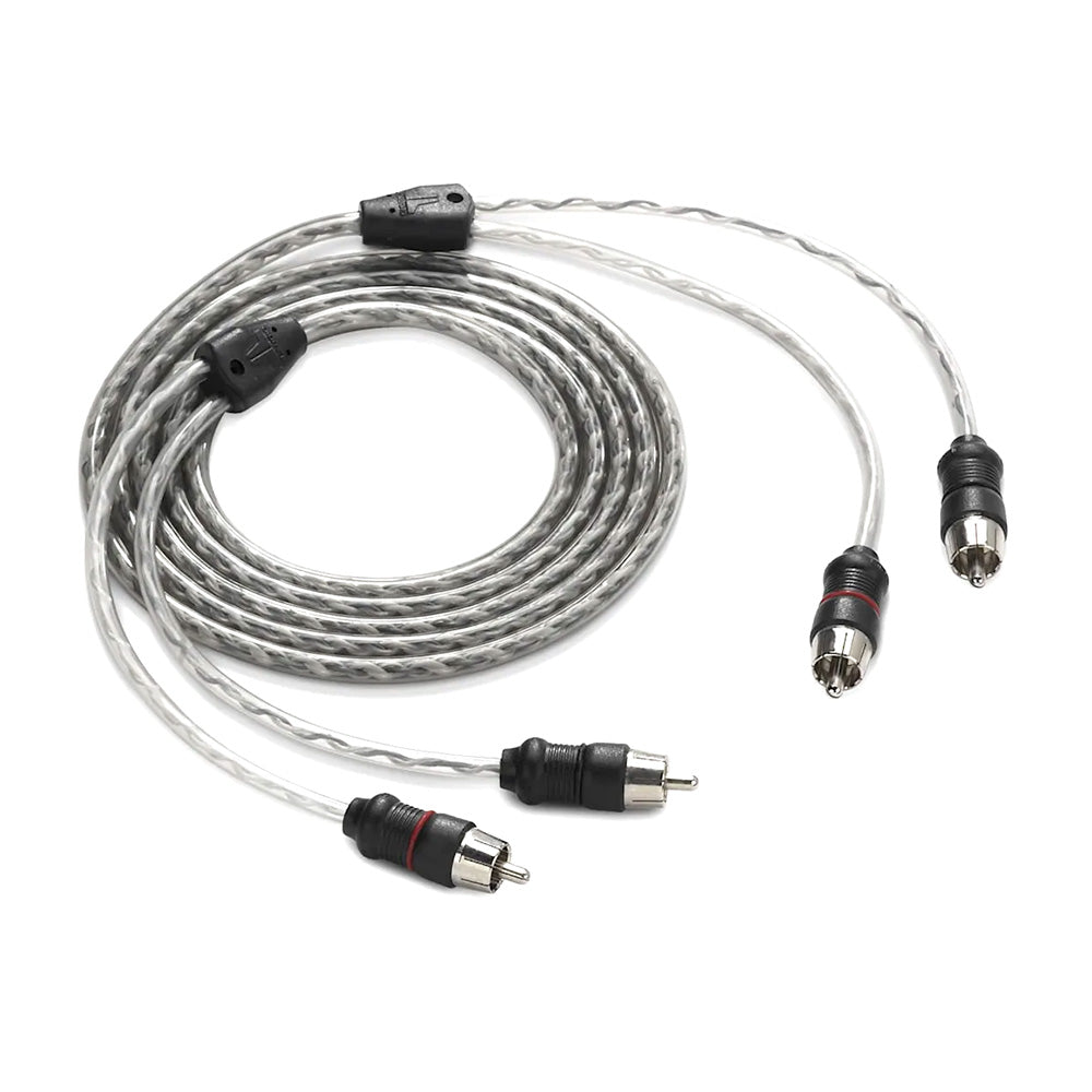 JL Audio Core two-channel 6 foot RCA audio interconnect cable with brass connector elements