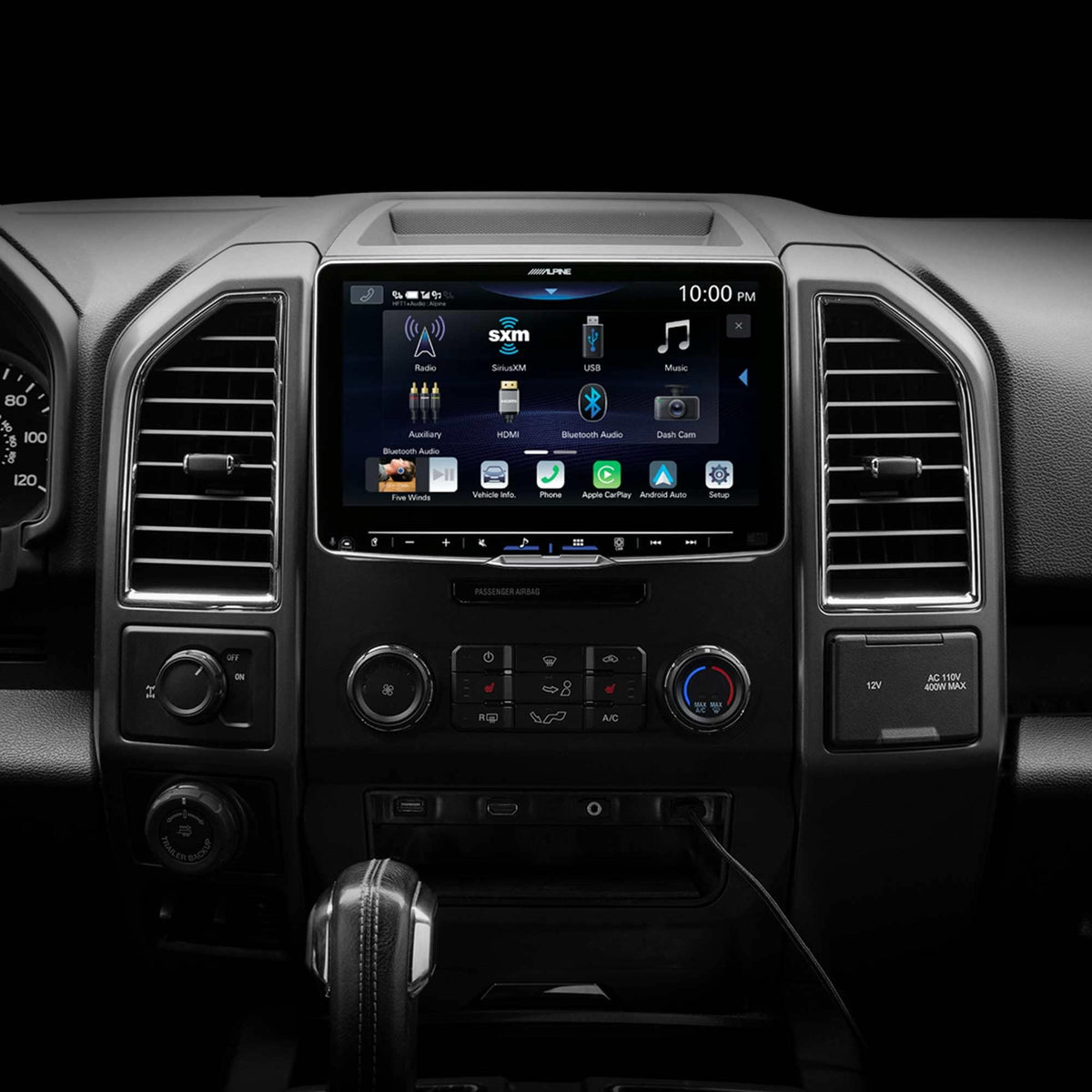 Alpine iLX-F509 9" Floating Touchscreen Receiver — Refurbished