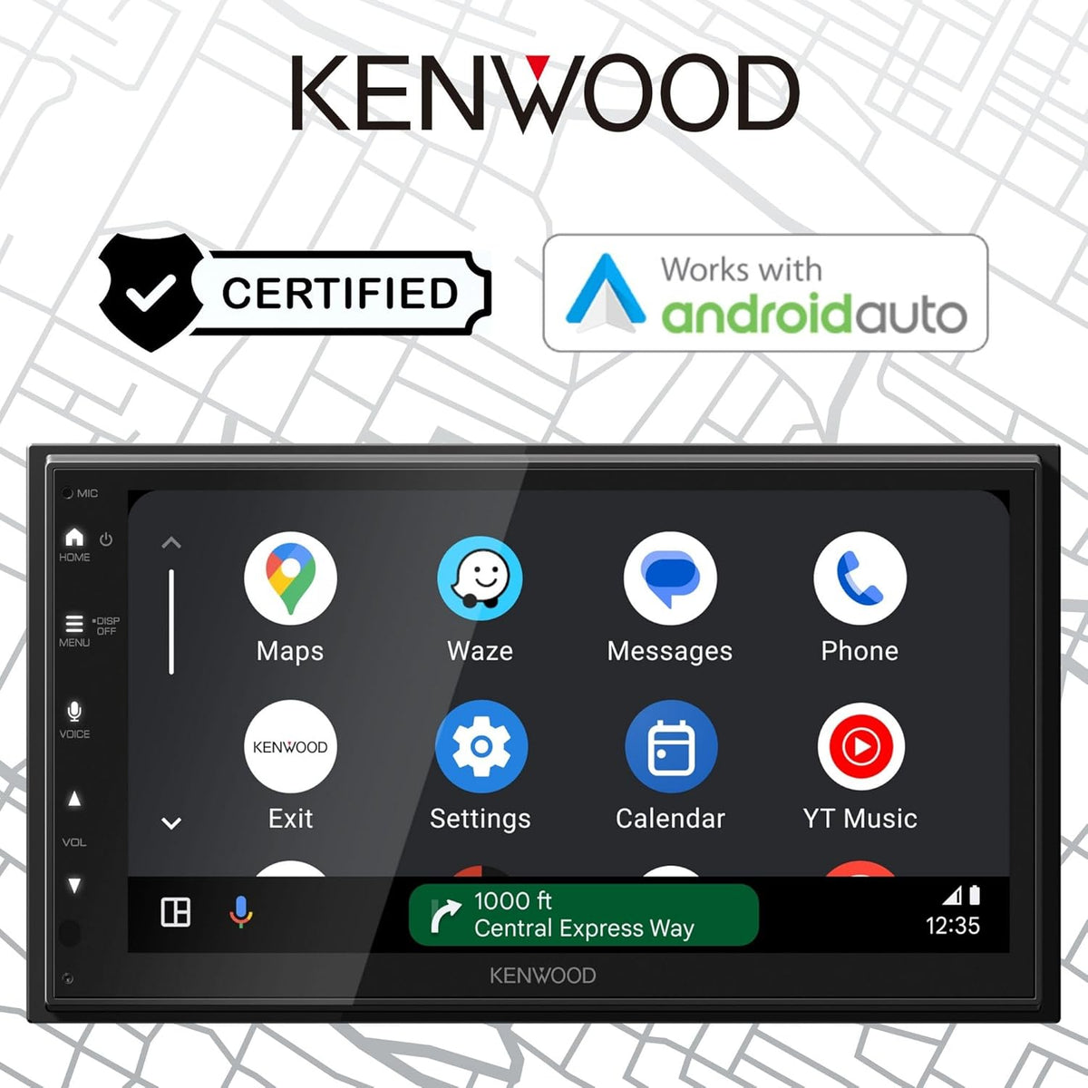 Kenwood DMX5020S 6.8" Multimedia Receiver — Refurbished