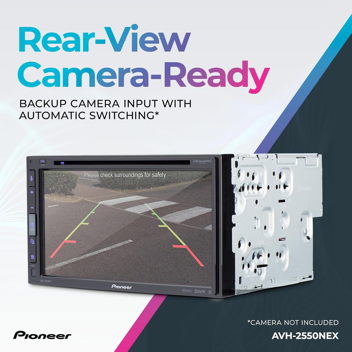 Pioneer AVH-2550NEX 6.8" SiriusXM-Ready DVD Receiver — Refurbished